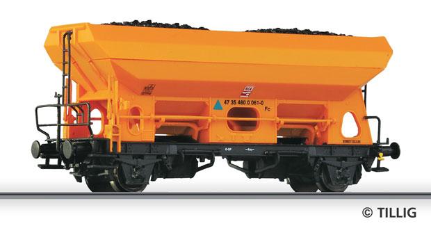 2 axle Hopper car of the HGK<br /><a href='images/pictures/Tillig/14584.jpg' target='_blank'>Full size image</a>